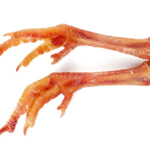 chicken feet | paw on raw dog food