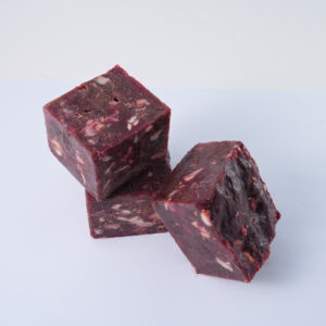 frozen beef organ mix | paw on raw dog food